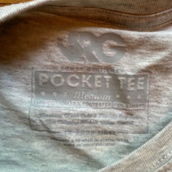 Medium Rowdy Gentleman Retro JFK Rookie Card New With Tags Long Sleeve Tee - Picture 6 of 8